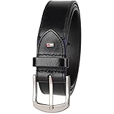 Tommy Hilfiger Men's Classic Casual Leather Belt for Everyday Wear