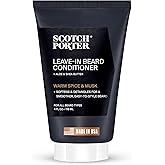 Scotch Porter Restorative Leave-In Beard Conditioner – Deep Conditioning Softener with Lightweight Feel, Reduces Frizz & Provides Long-lasting Hydration & Shine to Dull, Dry, Coarse Beards – 4 oz.