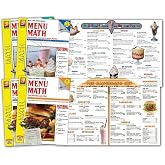 Remedia Publications REM101A Menu Math: Old-Fashioned Ice Cream Parlor Book, Addition and Subtraction Book, 8.4" Wide, 10.8" Length, 0.3" Height