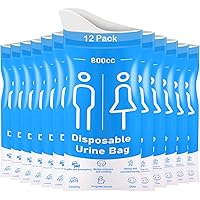 LMTODLFG Disposable Urine Bag For Emergency Use, 700ML Unisex Urinal Bag 2pcs 4pcs Travel Urine Bag Portable Toilet Bag Vomit Bag Camping Traffic Jams Pre - View #2