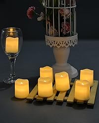 SHYMERY Flameless Votive Candles,Flameless