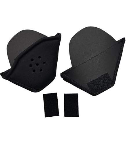 CLISPEED 2pcs Motorcycle Helmet Ear Covers - Windproof Half Helmet Ear Pads to Noise Reducer & Protect