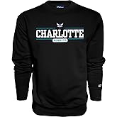 Blue 84 Charlotte Hornets NBA Officially Licensed Crewneck Varsity, Secondary Color, Large