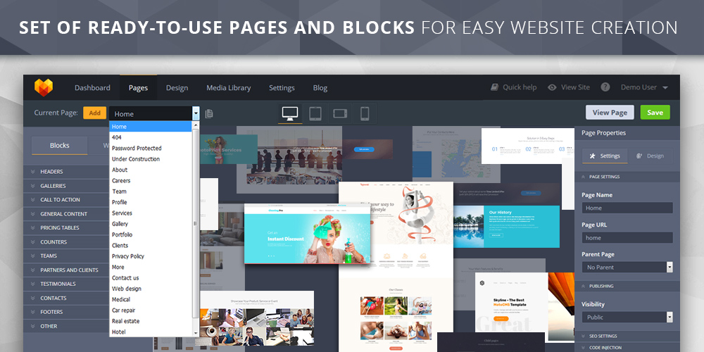 MotoCMS 3 - Professional Website Builder. 2500+ Ready-Made Website Designs. [Online Code] - Thumbnail 7