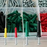 T.K.Excellent Phillips Pan Head Self-Tapping Screws and Drywall Anchors Kit 400 view 9