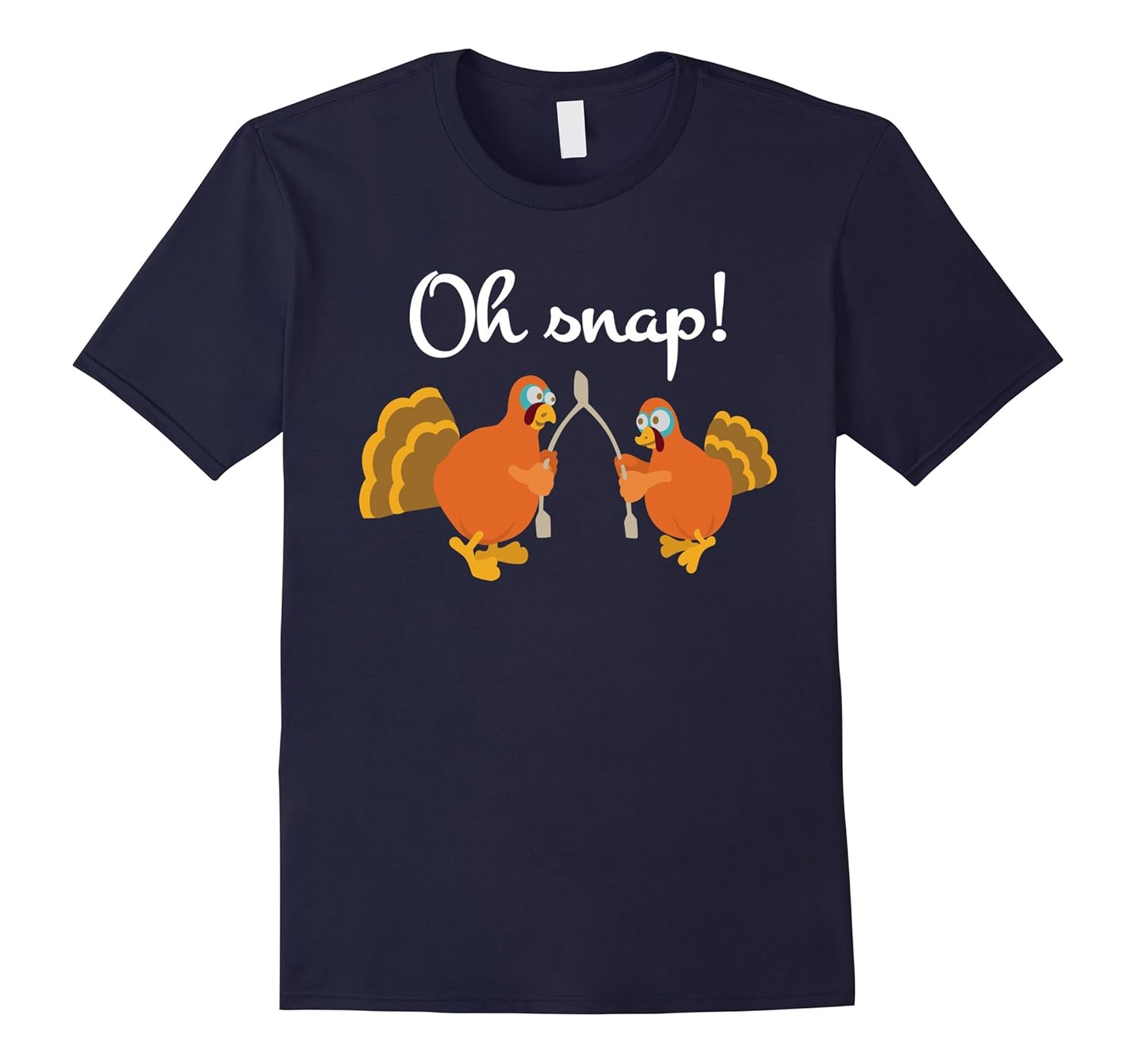 Thanksgiving tshirt Oh Snap shirt Turkey Wishbone-Rose