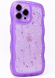 Qokey for iPhone 12 Pro Max Case 6.7" Curly Wave