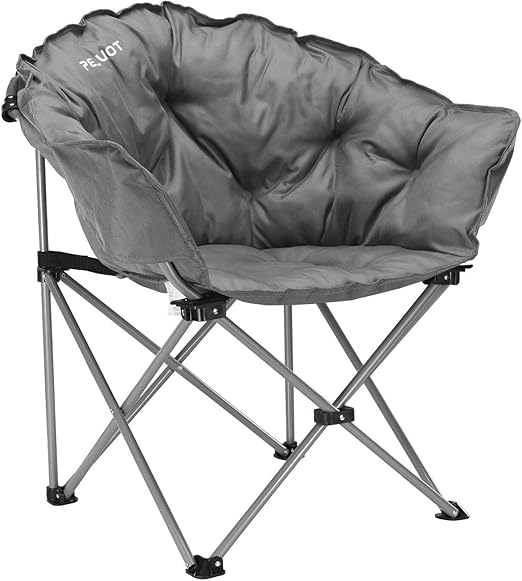 padded camping chair