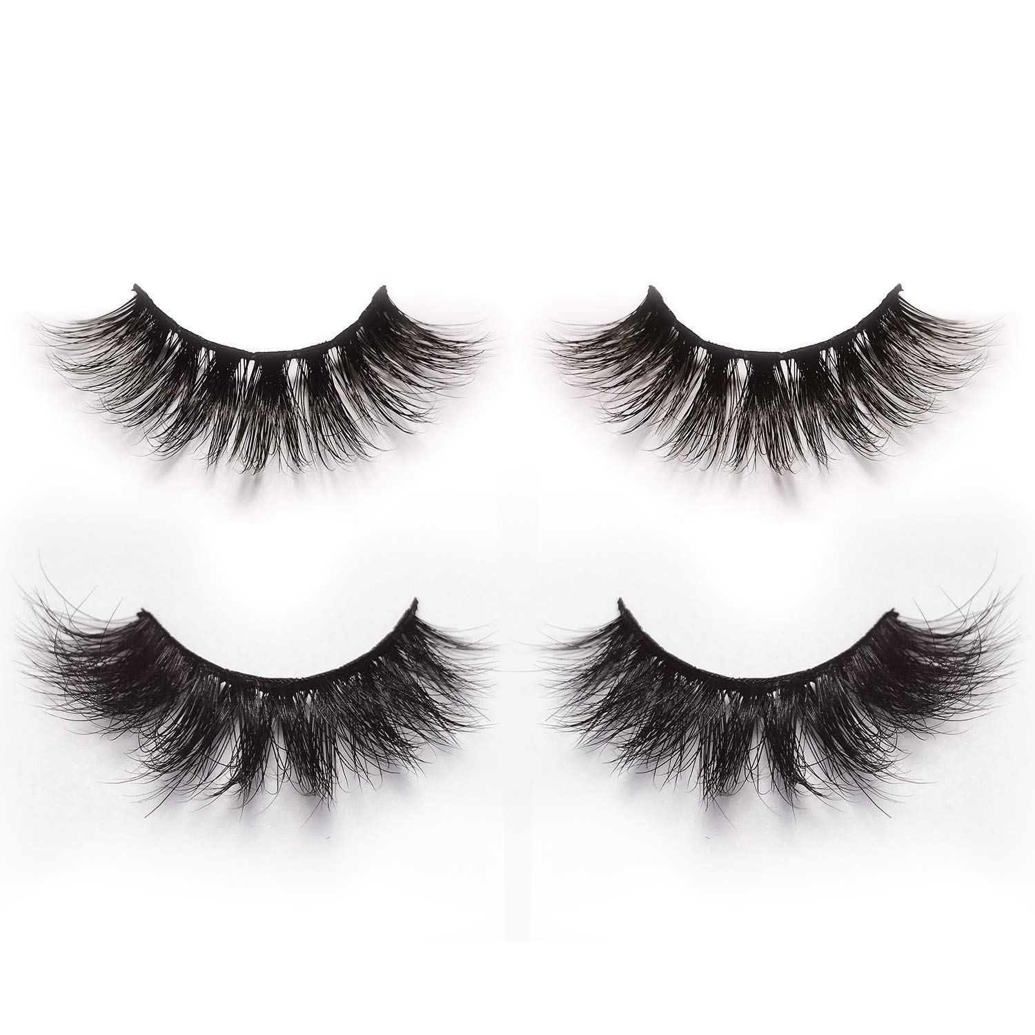 BEPHOLAN Mink Lashes 100 Siberian Mink Fur False