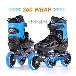 PAPAISON Adult Adjustable Inline Skates for Men
