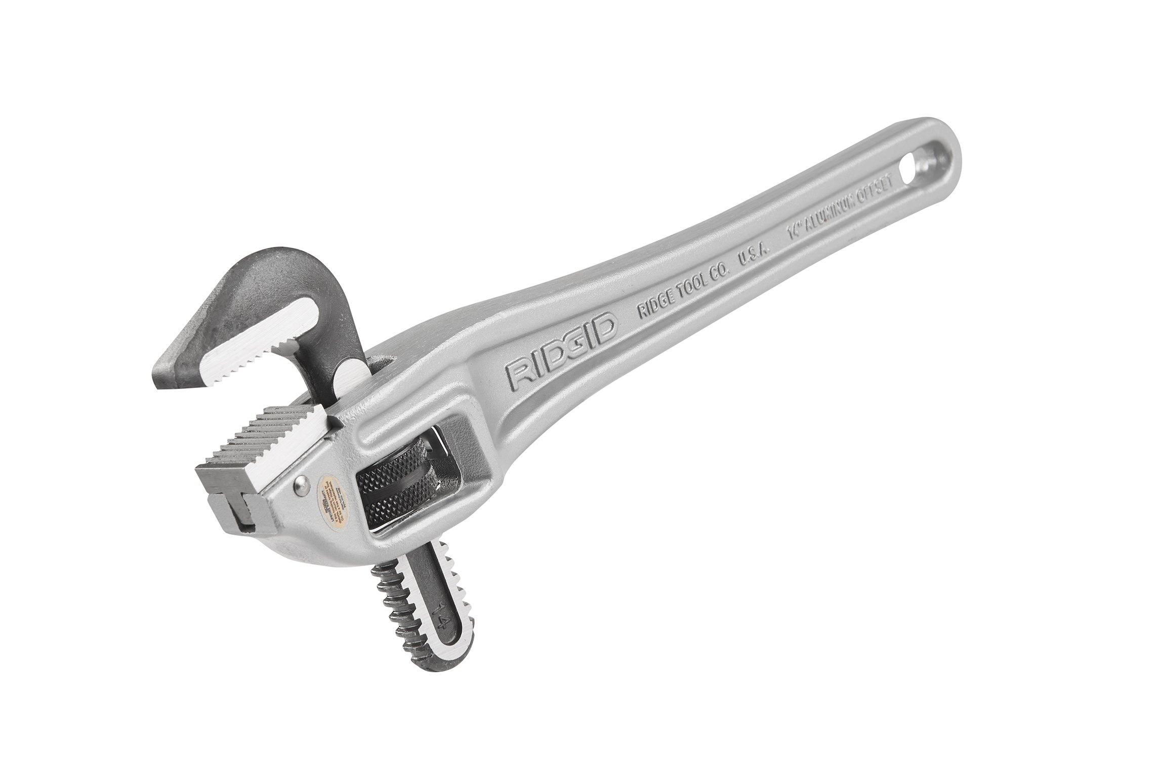 RIDGID 31120 Model 14 Aluminum Offset Pipe Wrench, 14inch Plumbing