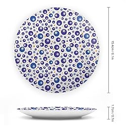 6 Inch Decorative Plate,Floral Porcelain