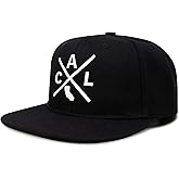 International Tie State City Hat for Men and Women, Snapback Trucker Baseball Cap with Embroidered Cross Logo