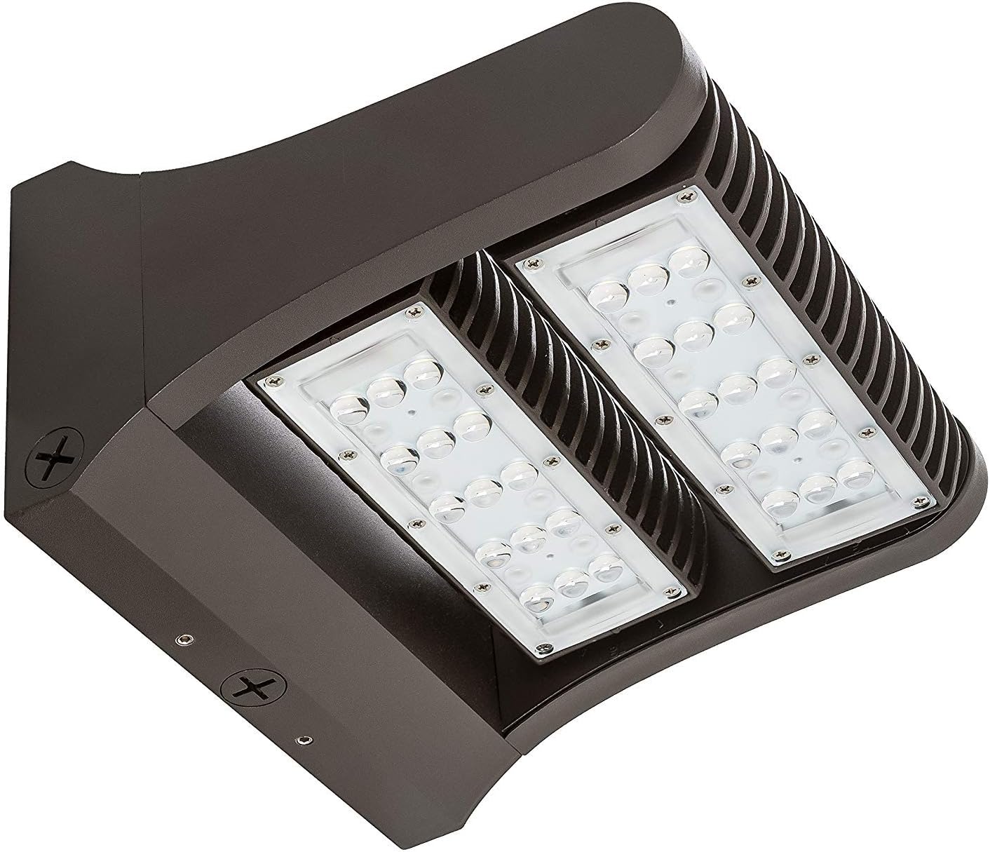 Westgate Lighting Rotatable LED Wall Packs 360 Degrees - Outdoor Lights for Parking Overhead Entrance Yard - Waterproof IP65 - UL Listed - High Lumen 120-277V (60 Watt 4000K Neutral White)