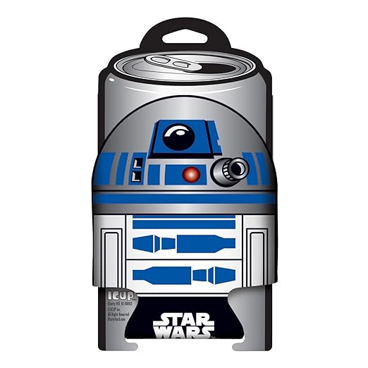 R2-D2 Star Wars puede el refrigerador Koozie Hugger Coozy R2D2 ...