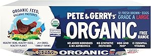 Pete & Gerry's Organic Free Range Grade A Large Eggs, 12 ct