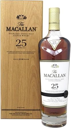 Macallan Sherry Oak 2018 Release 25 Year Old Whisky Amazon Co Uk Beer Wine Spirits