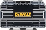 DEWALT ToughCase Tool Box Small Parts 1 Compartment Organizer Latch view 1
