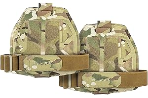 D.M.GEAR Tactical Shoulder Armor Shoulder Guard Airsoft Gear Equipment Vest Accessory Shoulder Protector Shoulder Pads Tactical Body Armor