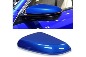 Moonlinks Compatible with 2016-2021 Honda Civic Driver Side Mirror Cover Replacement,Aegean Blue Metallic for 10th Gen Civic,2019-2022 Insight,Left Side Door Rearview Mirror Cap Trim(1PC?