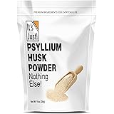 It's Just! - Psyllium Husk Powder, Easy Mixing Dietary Fiber, Cleanse Your Digestive System, Finely Ground Powder, Ideal for 