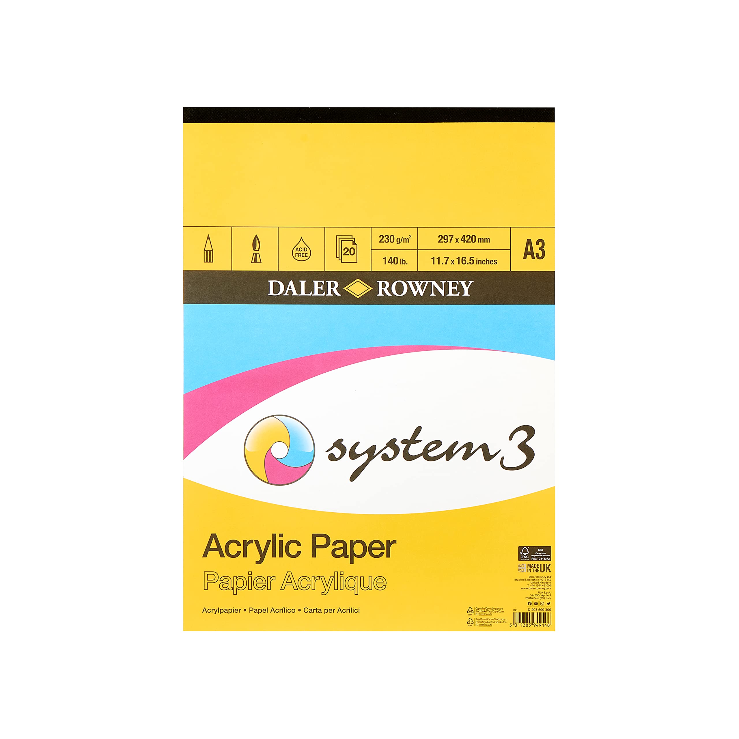 DR System 3 Pad - A3, GDAS3A3