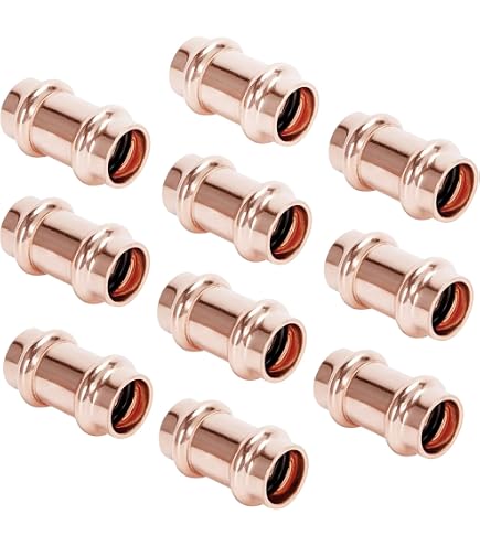 Amazon.com: VIEGA 78047 Propress Zero Lead Copper Coupling with