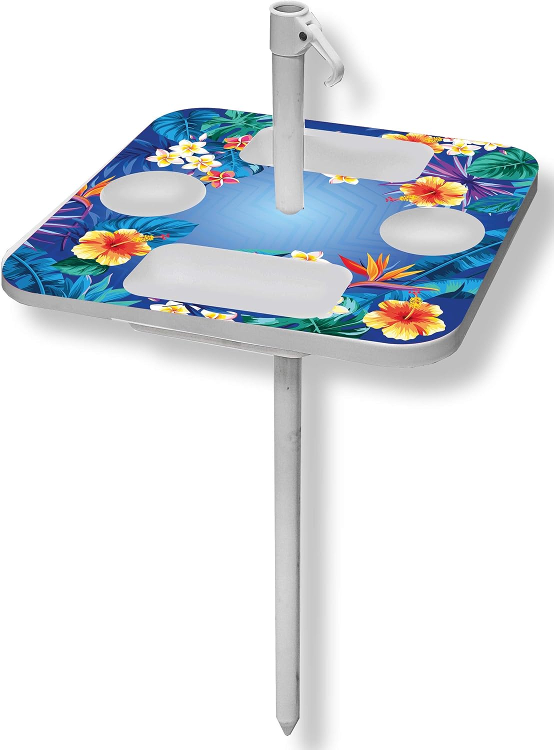 Surf Gear Palm Tree Design Beach Umbrella Table Fits Most Beach Patio Umbrella Poles Amazon Ca Patio Lawn Garden