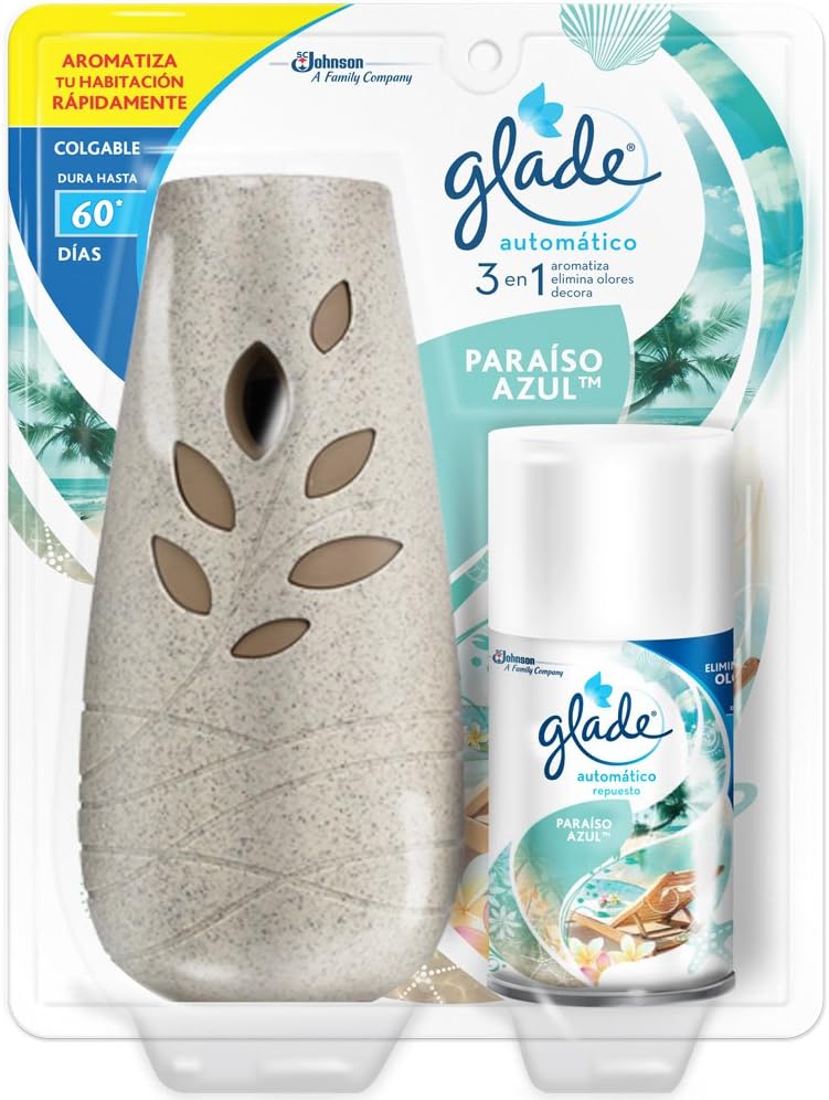 Glade Automático Aromatizante de Ambiente Continuo, Aparato con