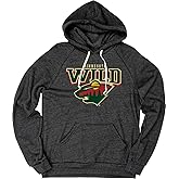 Blue 84 NHL unisex-adult Nhl Officially Licensed Tri-blend Hooded Sweatshirt High Sticking