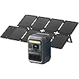 Anker Solar Generator SOLIX C300 with 60W Solar Panel, 288Wh Portable Power Station, 300W (600W Surge), LiFePO4 Battery, 140W Two-Way Fast Charging, for Outdoor Camping, Traveling, and Emergencies