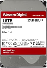 WD Red Pro 18TB NAS Internal Hard Drive 7200 RPM 6 Gb/s 512MB Cache view 2