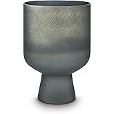 Signature Design by Ashley Pennmore Contemporary Vase with Antiqued Finish, Blue