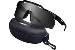 APEXUP Sports Polarized Sunglasses for Men Women, UV400 Protection Men's Sunglasses for Cycling, Fishing