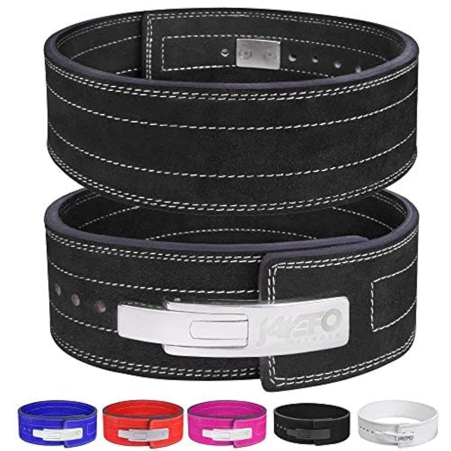 JAYEFO LEVER BELT (BLACK/SILVER, L)