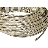 3 Guaine Antincendio In Fibra Di Vetro Con Rivestimento Silicone - 3.28Ft, 3mm ID, Per Alta Temperatura - Foto 4