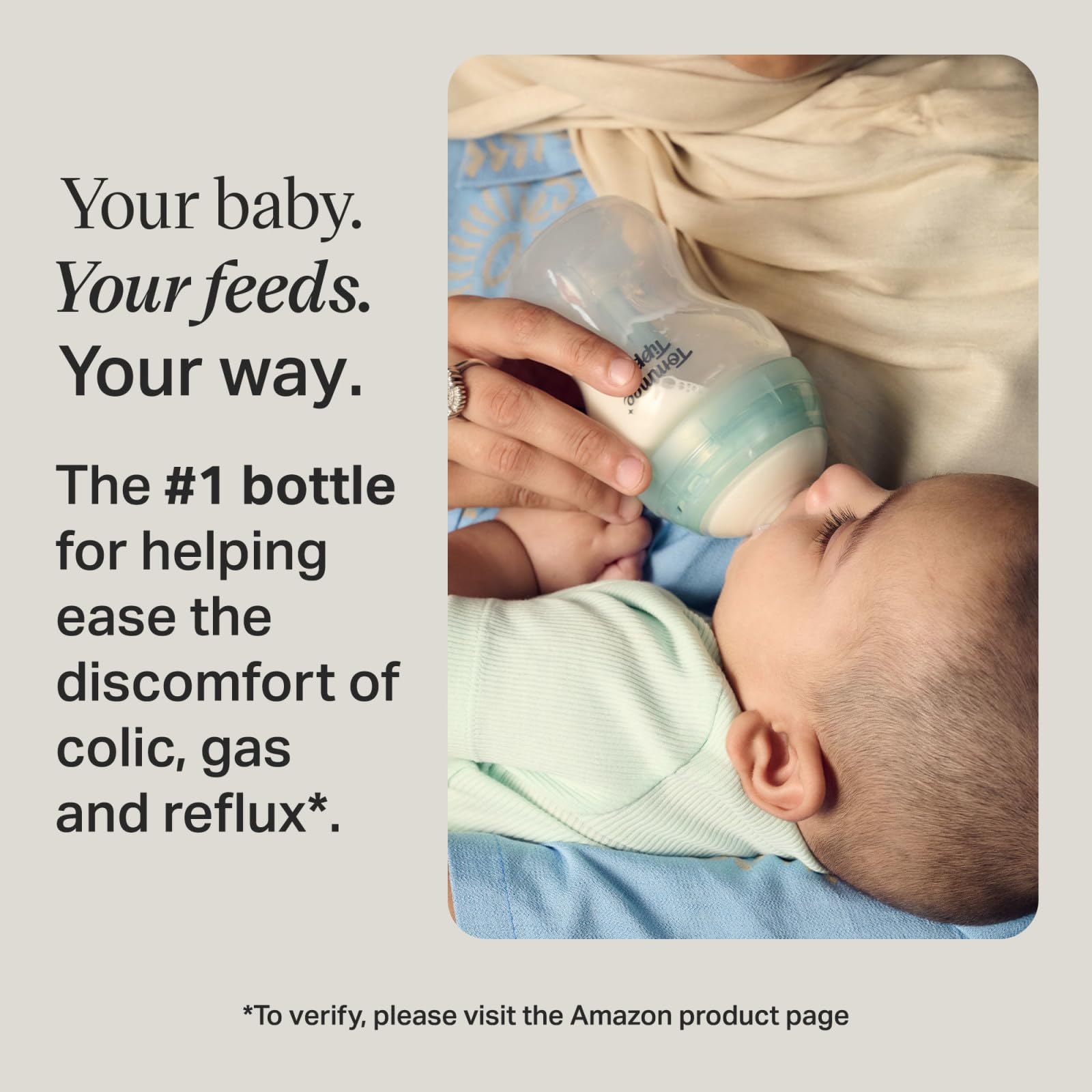 Tommee Tippee Advanced Anti-Colic 12 Piece Set, 5 oz and 9 oz BPA Free Bottles, Newborn 0+ Months, Includes Slow & Medium-Flow Breast-Like Nipples and Bottle Handles and Cleaning Brush
