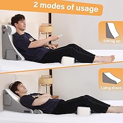 Vekkia Reading Pillow with Arms & Back Support