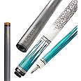 KONLLEN Carbon Fiber Pool Cue Stick 58-inch Professional Pool Sticks for Adults Full Carbon Technology Low Deflection Pool Cue Billiard Cues with 12.5mm Tip (Easy to Control, Pro Taper, Ultra-Smooth)
