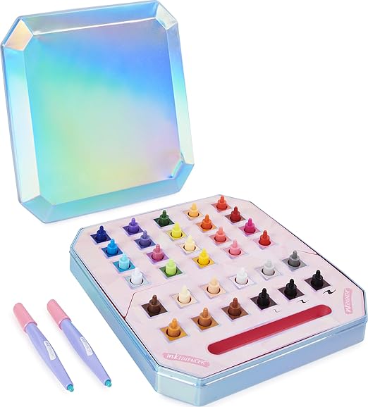 Inkfluencer We Wear Cute Click N Color Marker Set Activity Kit With 32 Click On Marker Tips Toys Games Amazon Com