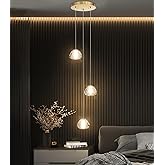 Modern Chandelier Crystal Pendant Light for Kitchen Island Dining Room Bedroom Hallway Gold