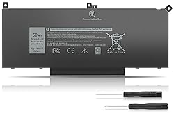 7480 F3YGT 2X39G 60WH Laptop Battery for Dell