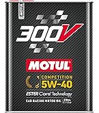 Amazon.com: Motul 110857 300V 0W-40 COMPETITION Car Racing Motor