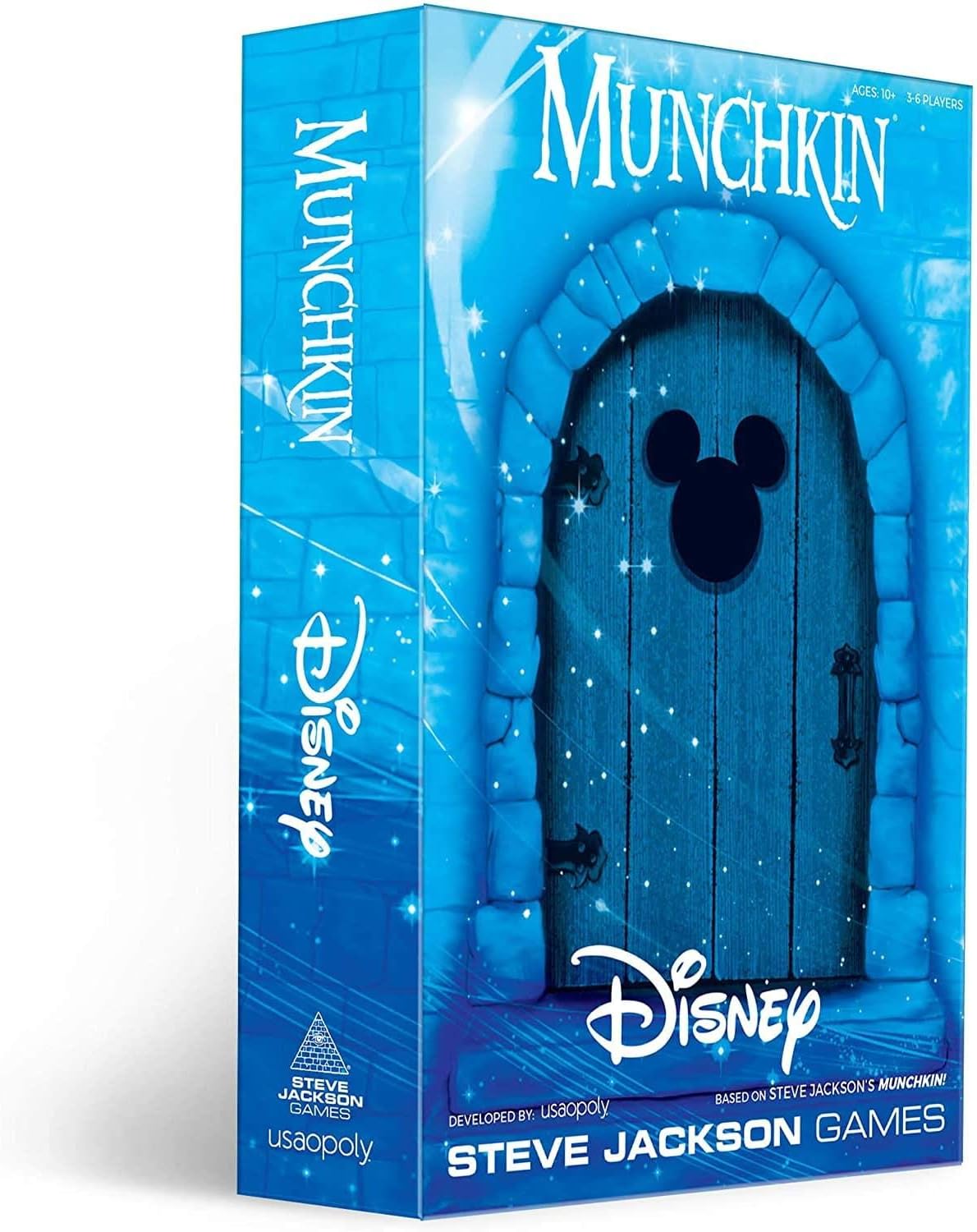 Steve Jackson Games - Munchkin: Disney - Board Game, Mixed, 9.25 x 6.25 x 1.75 inches