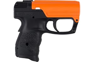 SABRE Aim and Fire Pepper Gel with Trigger and Grip Deployment System, 15-Foot (4.5-Meter) Range, Gel is Safer