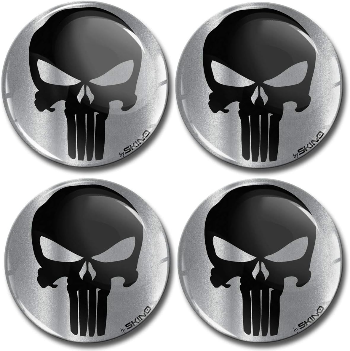4 x 70mm 3D Stickers for Wheel Center Caps A 7970 Wheel Accessories