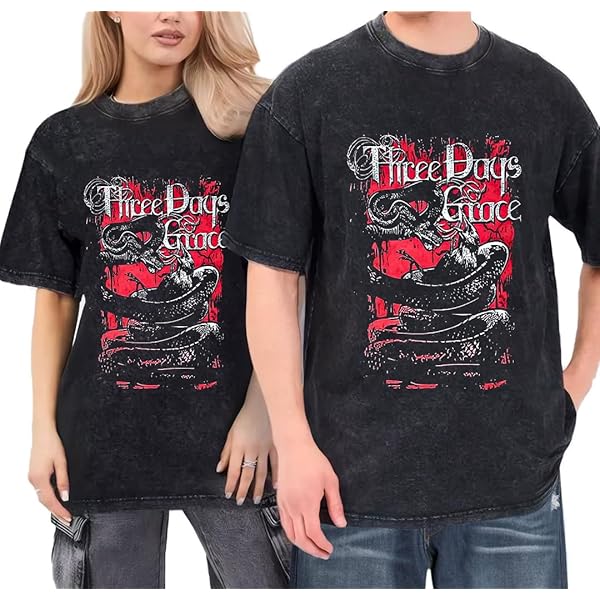 Amazon.com: Three Music Days Grace Band One-X Men's Long