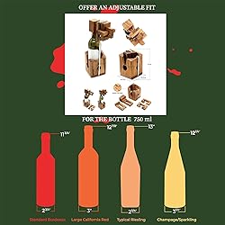 BSIRI Gifts Wine Bottle Puzzles Drinking Games for