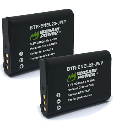 Akku Battery Battery Li-ion Newell 1850 mAh EN-EL23 für Nikon CoolPix P610 P900