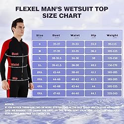 FLEXEL Wetsuit Top Jacket Women Men, 2mm Neoprene
